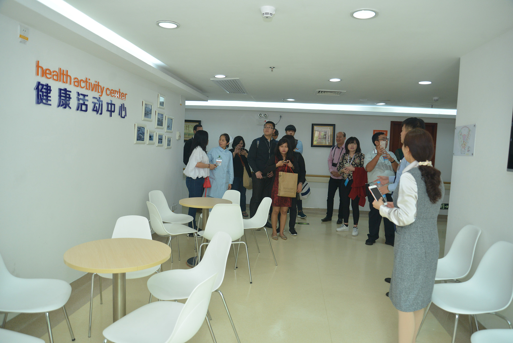 印尼醫療訪問團參觀健康活動中心